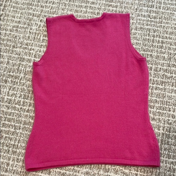 Ann Taylor 100% Cashmere Tank Top Sz Sm - Picture 3 of 4